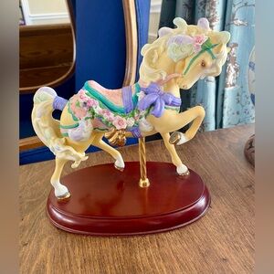 Vintage 1989 Lenox Carousel Circus Horse Figurine